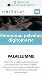 Mobile Screenshot of molentum.fi